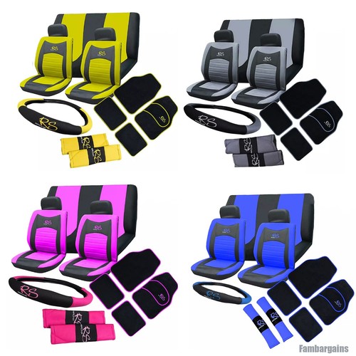 8pcs multi colour car seat - multi,