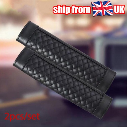Leather car seat belt cover - belt,