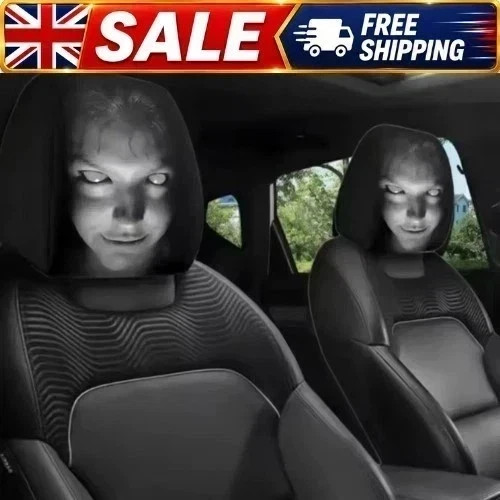 4pcs halloween car headrest - halloween,